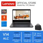 Lenovo V14 G2 ALC 91ID Ryzen 3 5300U Win10 Home 4GB 256GB SSD 14" HD TN 45% NTSC Antiglare Integrated AMD Radeon OHS Laptop
