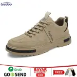 Leedoo Sepatu Pria Kerja Casual Kekinian Sepatu Sneakers Outdoor Shoes Original Dewasa MC430