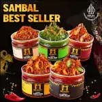 Sambal Cumi Asin/Pete/Bajak Ebi/Teri Medan Sambel Mr.Crispy