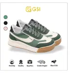 GSI Dalmi 1300 Sepatu Sneakers Kanvas Bertali Wanita Casual Model High Tinggi Canvas SIZE "37-41"