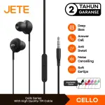 Headset Earphone JETE Cello Series with Noice Cancelling New Color - Garansi 2 Tahun