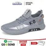 Leedoo Sepatu Lari Pria Cowok Fashion Casual Kekinian Sepatu Sneakers Running Shoes MR137
