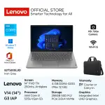 Lenovo V14 G3 IAP EJID Intel Core i3 1215U Win11 Home 4GB Soldered 256GB SSD 14\" FHD TN 250nits 45% NTSC Antiglare Integrated UHD F720p Camera OHS MilSpec WiFi6 Laptop Bisnis 14inch 82TS00EJID Iron Grey 3Y Windows Office