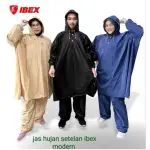 Jas hujan Mantel hujan Poncho Lengan celana Merek Ibex Modern