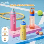 ecentio outdoor tumbler Stainless olahraga Vacuum sport aesthetic botol minum 650ml/750ml