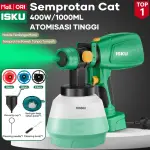 ISKU Spray gun elektrik 400W Alat Menyemprot Cat Mesin Semprot Cat Kapasitas 1000ml Paint Gun Paint Spray Paint Zoom