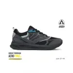 Aerostreet Denver Sneakers Unisex Hitam/Abu/Tosca Sepatu Pria Wanita Casual Sporty Ringan Empuk
