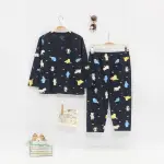 Peachbello Set Piyama Kaos Cotton Anak Usia 1 - 10th