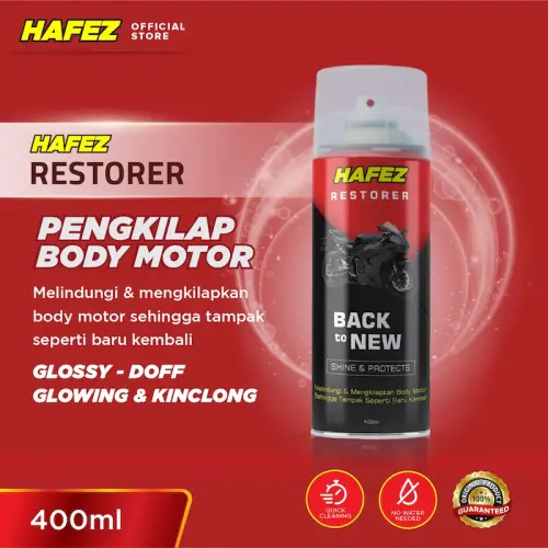 HAFEZ - Restorer - Pengkilap dan Penghitam Body Motor