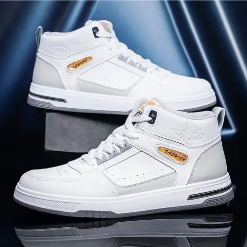 PANARYBODY QN238 Sepatu Pria Olahraga Sepatu Cowok Sepatu Putih Kerja Kuliah Kualitas Bagus Trendy Sepatu Cowok