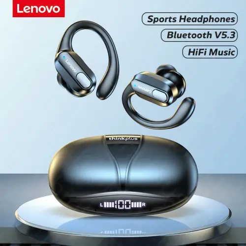 Lenovo Thinkplus XT80 True Wireless Bluetooth Headphones Sports TWS Noise Reduction Headphones High Fidelity HIFI Stereo High Sound Quality