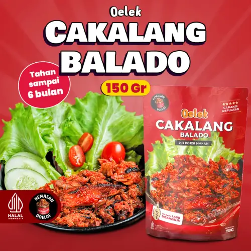 Oelek Cakalang Balado Oelek/ Cakalang Suwir/ Ikan Cakalang