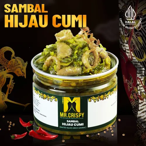 Sambal Hijau Cumi/Sambel Mr.Crispy