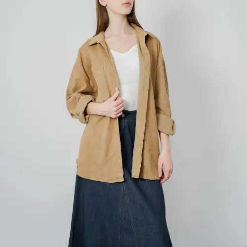 This Is April Atasan Kemeja Wanita Kekinian Jiso Top ( RESTOCK )