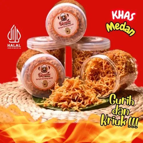 Kentang Korek Kriuk Jutek botol Netto 200gr