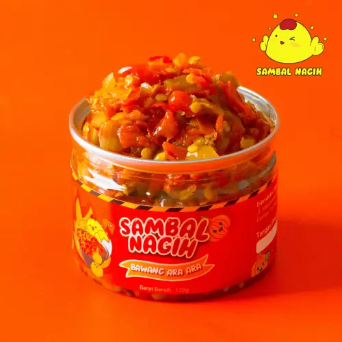 Sambal Nagih - Sambal Geprek Bawang Toples