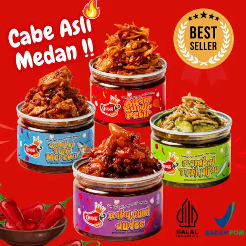 Ayam/Baby Cumi/Tuna/Teri 150g - Sambel Pedas by Kitchen Medan