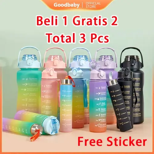 Botol Beranak 2000ml + 1000ml + 500ml | Botol Minum Bernak 3 In 1