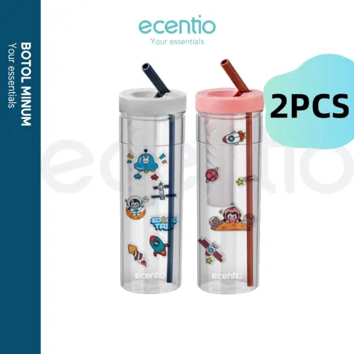 ecentio botol air minum 780ml anti tumpah
