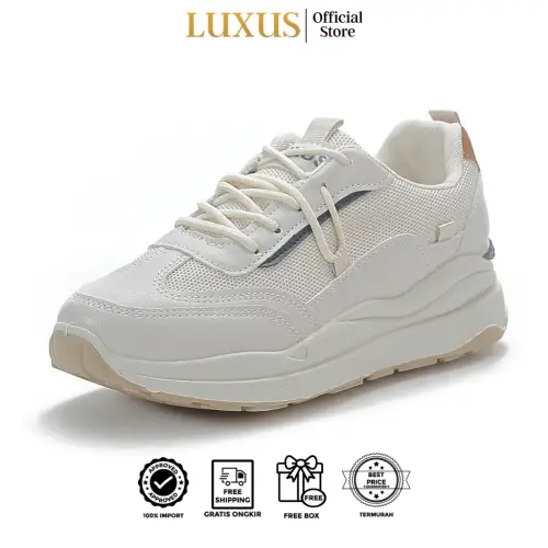Luxus Siwon Sepatu Wanita Sepatu Snekaers Shoes Sporty Casual - 22011