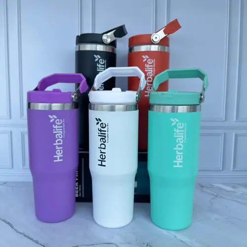 Botol Tumbler Herblf 900ml Tahan Panas Dingin ORI Import