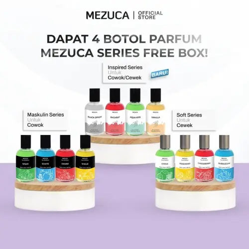 Parfum Mezuca 35ml Eau De Parfume BPOM Halal Free Box Perfume