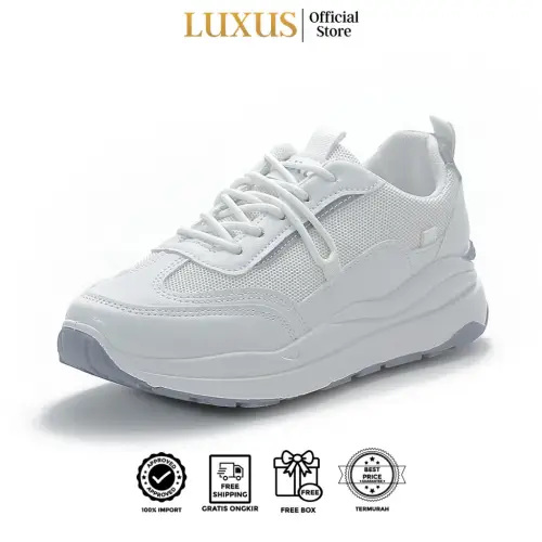 Luxus Siwon Sepatu Wanita Sepatu Snekaers Sporty Casual - 22011