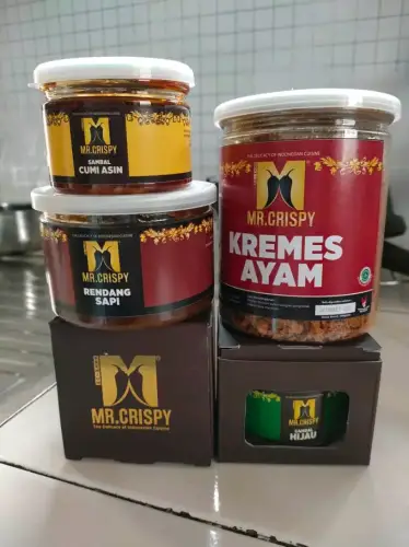 Rendang Sapi Padang Suwir Mr.Crispy