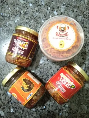 Kentang Korek Kriuk Jutek botol Netto 200gr