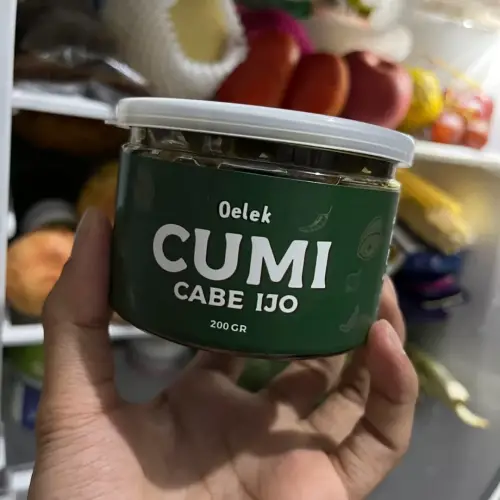 Oelek Cumi Cabe Ijo Oelek / Lauk Cumi Cabai ijo / Lauk Siap Saji