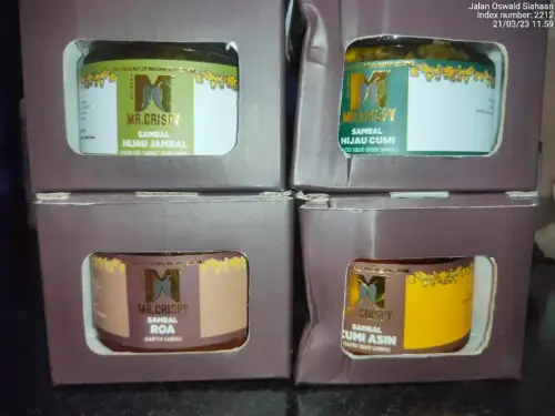 Paket Sambal Mr.Crispy/Paket Sambal 4 Pcs