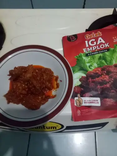 Iga Emplok Oelek (200gr) / Iga Mercon / Iga Sambal / Oseng Iga