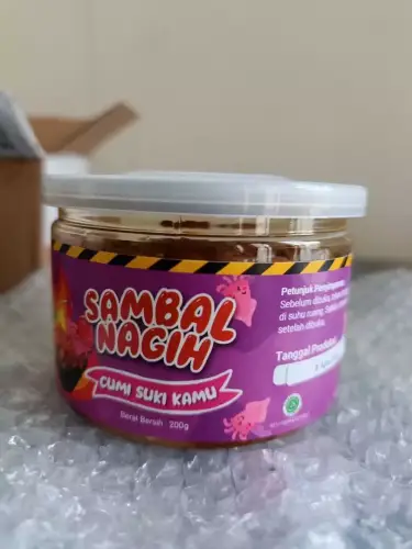 Sambal Baby Cumi Toples