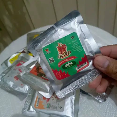 Sambal Sachet Mix Varian Free Mangkuk