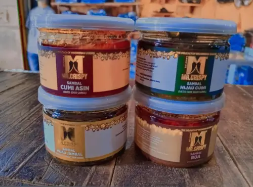 Paket Sambal Mr.Crispy/Paket Sambal 4 Pcs