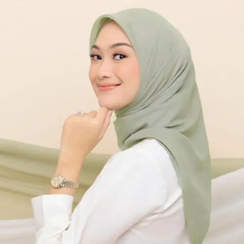 Hijab Paris Biasa Segi Empat Paris Jadul Part A