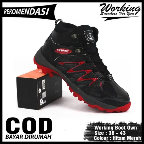 Working Sneakers For You Sepatu Boot Hiking Working Own
