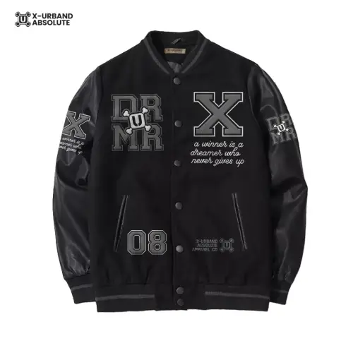 X Urband Absolute Jaket Baseball Varsity Full Embroider