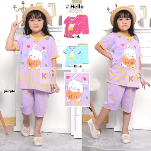 SETELAN BAJU MAIN DAN HARIAN ANAK CEWEK/PEREMPUAN JUMBO 7-12 TAHUN