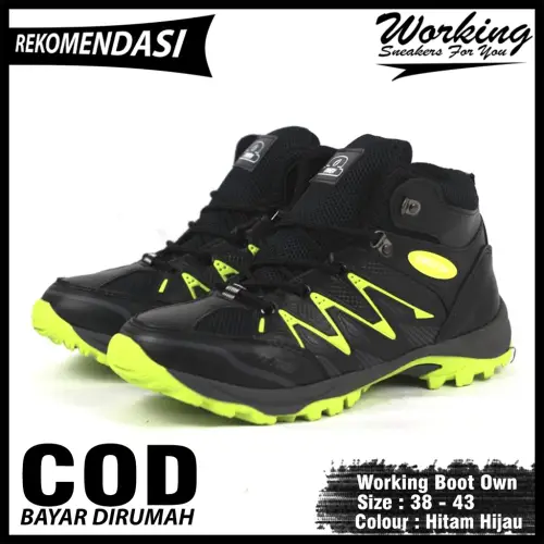 Working Sneakers For You Sepatu Boot Hiking Working Own