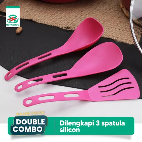 Hongzhuo Panci Set Isi 6pcs Pot Series | Panci Terlengkap dengan Tutupan dan Spatula