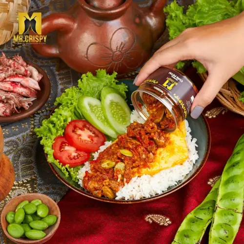 Sambal Daging Bebek/Ayam/Sapi/Sambel Mr.Crispy