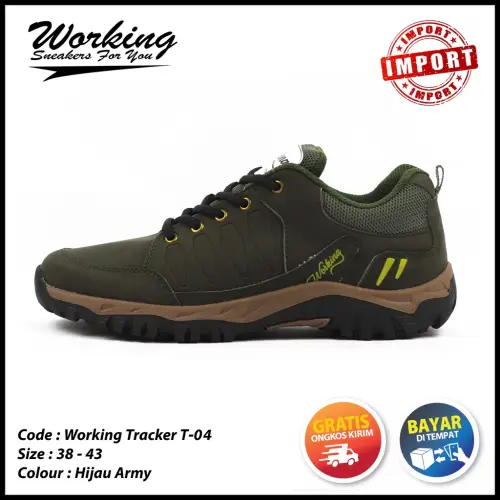 Working Sneakers For You Sepatu Hiking T-04