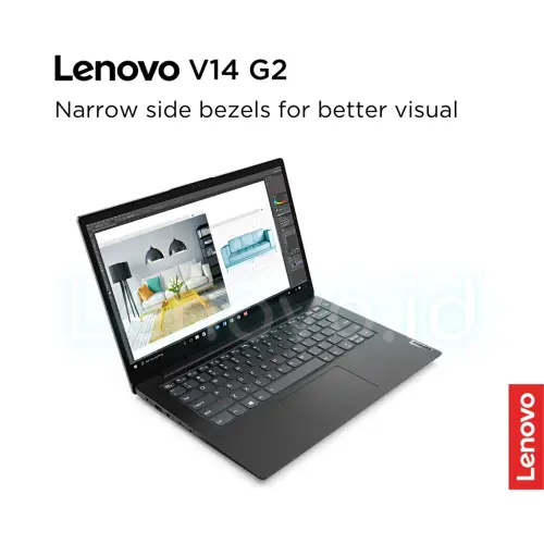 Lenovo V14 G2 ALC 91ID Ryzen 3 5300U Win10 Home 4GB 256GB SSD 14" HD TN 45% NTSC Antiglare Integrated AMD Radeon OHS Laptop