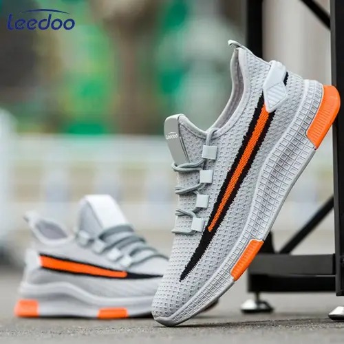 Leedoo Sepatu Sneakers Running Pria Lentur Sneakers Running Sport MR113