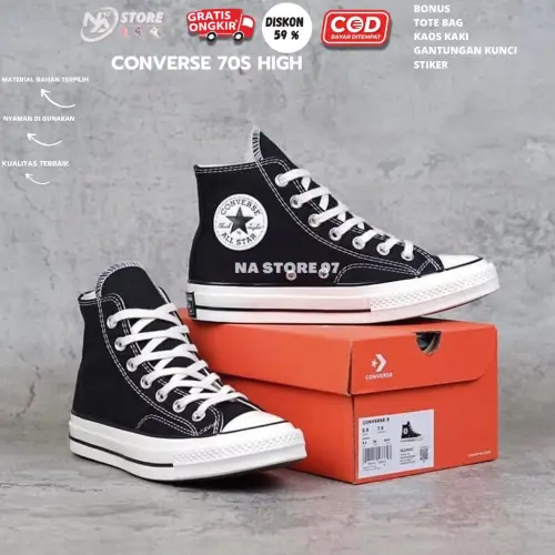 Sepatu Converse 70s Egret High BNIB