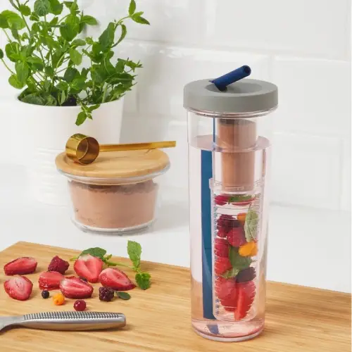  Botol Minum Infused 700ml / Botol Minum Sedotan / Botol Sedotan Infused / Tumblr Cup Infused