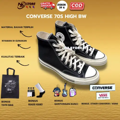 Sepatu Converse 70s Egret High BNIB