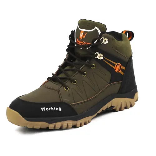 Working Sneakers For You Sepatu Pria Kulit Boot G-01