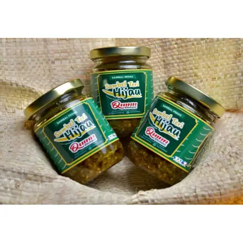 Teri Hijau Pete - Sambal Pedas by Kitchen Medan